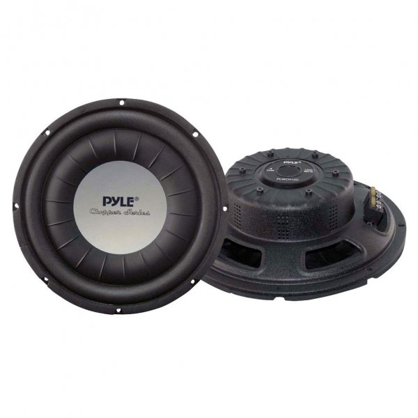 Pyle PLWCH12D 12" 1200 Watt DVC Slim Car Subwoofer