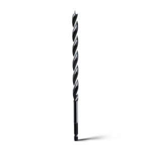 WOBLLMX 1/2" x 9" Auger Drill Bit for Soft and Hard Wood,1/4" Hex Shank