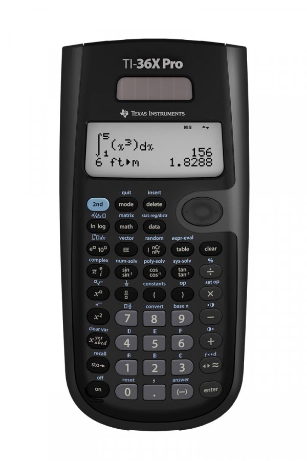 Texas Instruments TI-36X Pro Engineering/Scientific Calculator | 9.7 Inch | Black.