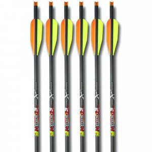 Carbon Express 52132 Mayhem 20 In Crossbolt Moon Nock 6 Pk