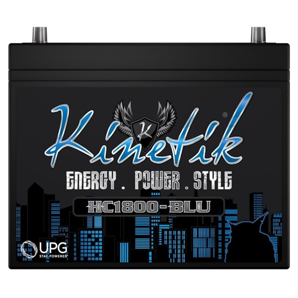 Kinetik HC1800BLU 1800 Watt 75 Amp Hour Car Audio Battery