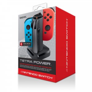 Bionik BNK-9019 Tetra Power Charging Dock for Joy-Con Controllers