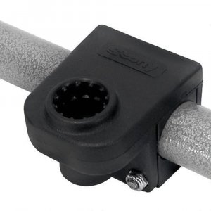 Scotty 0245BK 1-1/4" Rail Mounting Adapter, Black