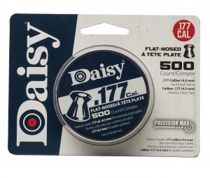 Daisy 987415406 .177 Cal. Flat Pellets  500 Tin