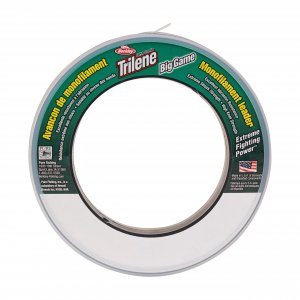 Berkley Trilene® Big Game™ Monofilament Leaders, Clear, 60lb | 27.2kg, 55yd | 50m Fishing Line, Suitable for Saltwater Environments