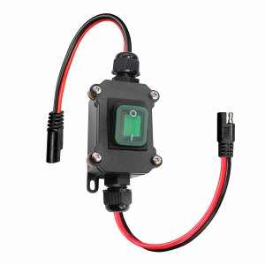 RPTCOTU DC 12V Inline Toggle Switch Waterproof On/Off Toggle Switch