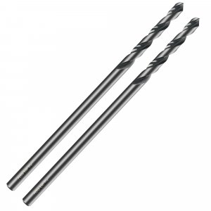 1/2 Inch x 12 Inch Long Cobalt Drill Bit (Industrial Grade M35 Cobalt) Extra Long Aircraft Black Oxide Extension Bit - Perfect for Drilling into Sheet Metal, Stainless, Aluminum, Wood, & Copper