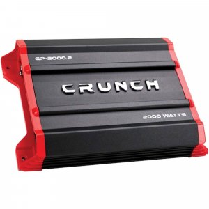 Crunch GP20002 Ground 2 Channel Amplifier, 2000 Watts