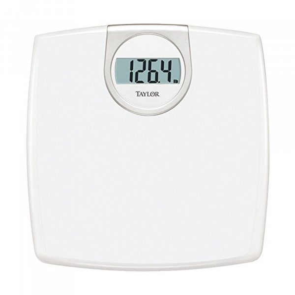 Taylor Precision Prod. 702940133 LCD Readout 330-lb Capacity Bathroom Scale