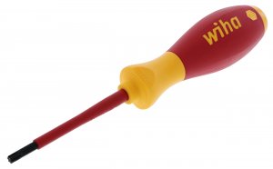 Wiha 32546 Torx Screwdriver With SoftFinish Handle, 1000 Volt, T25 x 80mm