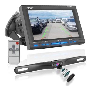 Pyle PLCM7500 7" Window Mount Monitor w/ Rearview Camera