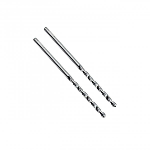 LU&MN Solid Carbide Jobber Drill Bit with Bright Finish-118° Split Point for Industrial Use on Cast Iron, Stainless Steel, Aluminum, etc.-1/16" Dia, 2 Pcs