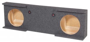 Q Power GMC1020074DOOR 2x10" D-Fire EBOX Box for 07-13 GM Crew Cab