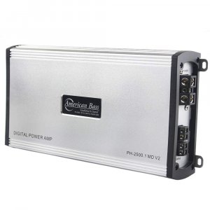American Bass PH25001MDV2 Amp D Class 1 Ohm Stable 2500 Watts