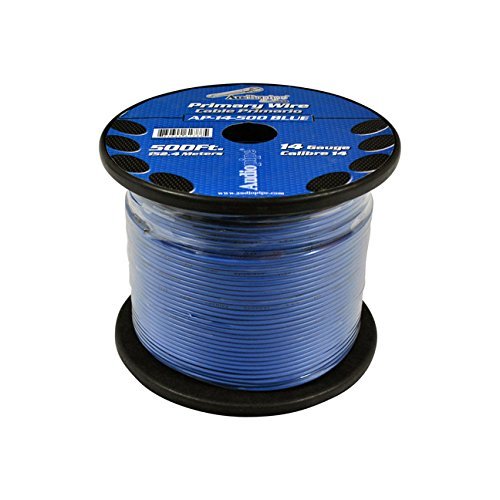 Audiopipe AP14500BL 14 Gauge 500Ft Primary Wire Blue