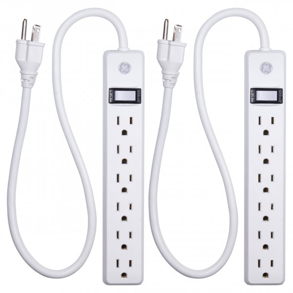 GE 14087 6-Outlet Power Strip