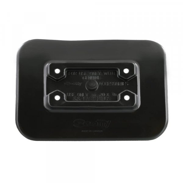Scotty 0341-BK Glue-On Pad for Inflatable Boats, black