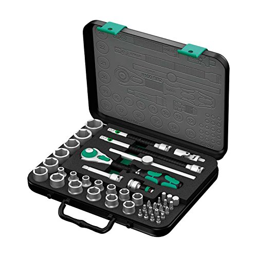 Wera 05003594001 8100 SB 2 Zyklop 3/8" Metric Ratchet Set Piece of 43
