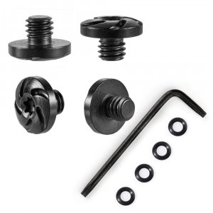 Cool Hand Gun Grips Screws for Sig Sauer P226, P228, P229 Grips, 4 Stainless Steel Screws, 4 O Rings, Torx Key Included, Black, SP226-3-B
