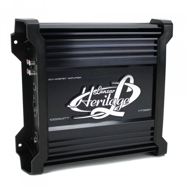 Lanzar HTG237 1000 Watt 2 Channel Heritage Car Amplifier