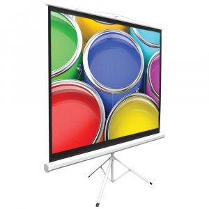 Pyle PRJTP84 84" Floor-Standing Portable Tripod Manual Projector Screen