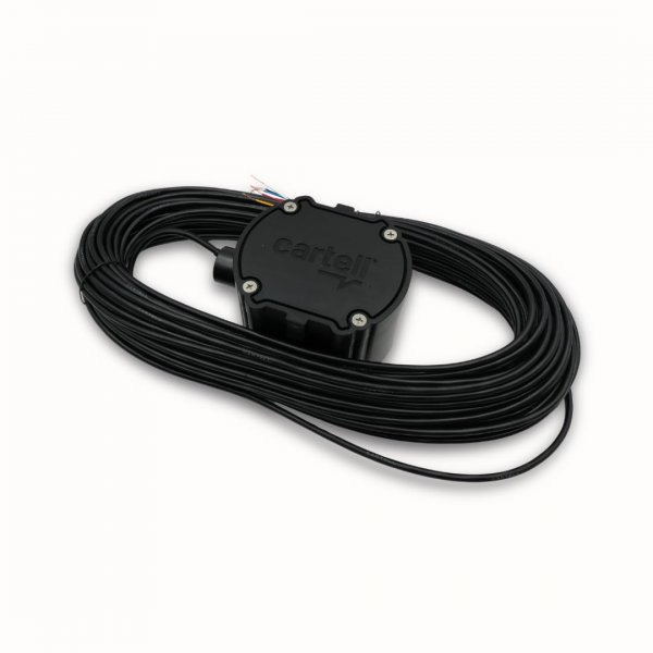 Cartell CP-4 Smart Driveway Free Exit Wand Sensor System with 100' Foot Cable for Gate Openers