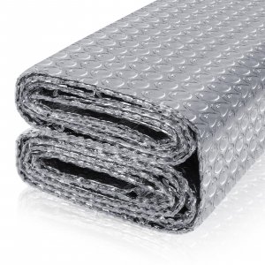 FONUNO Bubble Insulation Sheet, Reflective Insulation Roll, 23.6IN X 10FT