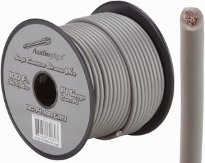 Audiopipe AP14100GY 14 gauge 100ft Gray primary wire