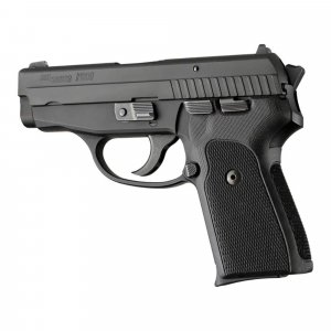 Hogue 31179 Sig Sauer P239 Da Sa Checkered G10 Solid Black