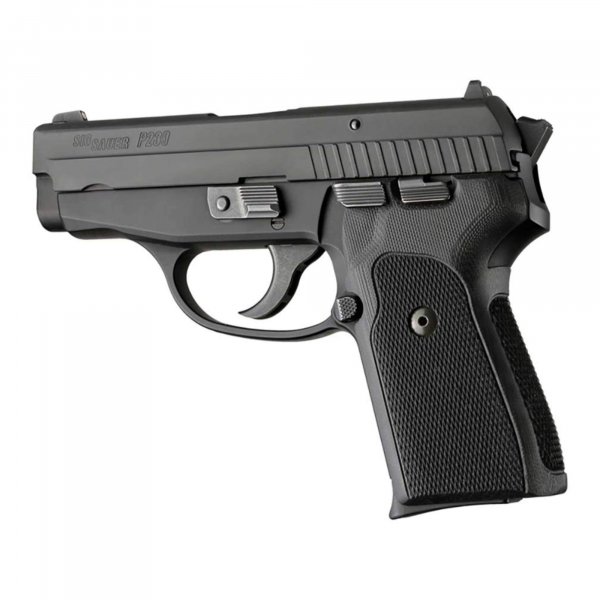 Hogue 31179 Sig Sauer P239 Da Sa Checkered G10 Solid Black
