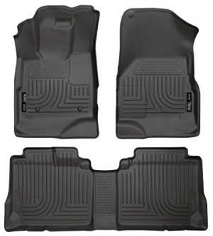 Husky 98131 Liners Front/2nd Seat Floor Liners For 2010-2017 Equinox/Terrain