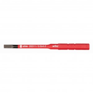 Wiha 28309 Insulated SlimLine Slotted Interchangeable Blade 4.0mm by 90mm