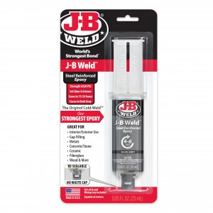 J-B Weld 50165 25ml Epoxy Syringe, Plain