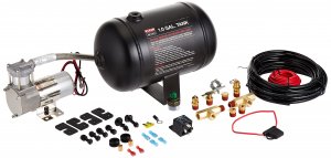 Viair 10000VIAIR UltraLight Duty Air Sys w/1 Gal Tank - For Air Horns & Lockers