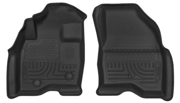 Husky 13761 2015-19 Ford Explorer Weatherbeater Front Floor Liners 2 Pack Black