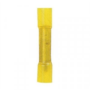 XSCORPION HSBCY Butt Connectors 10/12ga. Yellow (50 pack) Heat Shrink