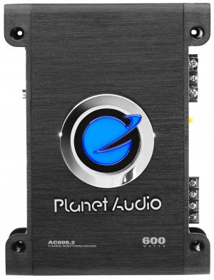 Planet Audio AC6002 2 Channel Amplifier, 600W MAX