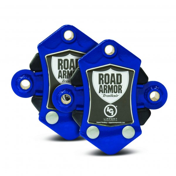 Lippert Road Armor Shock-Absorbing Trailer Equalizer Tandem Axle Kit, 3,500 – 8,000 lb. Weight Capacity, Easy Aftermarket Upgrade, Substitute for Torsion Axles, Two Pack, – 2021015191