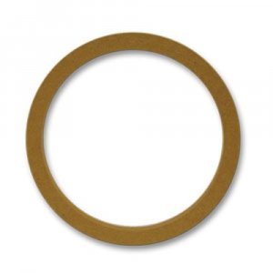1 Pair 12" MDF Speaker Ring Woofer Speaker Mounting Spacer rings for Fiberglass