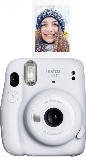 FUJIFILM 16654798 Mini 11 Instant Camera (Ice White)