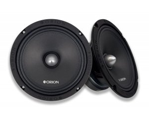 Orion CM85 Cobalt 8" Midrange Speaker with Grills Sold Pairs 1200W MAX