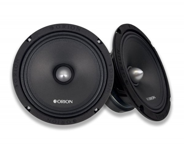 Orion CM85 Cobalt 8" Midrange Speaker with Grills Sold Pairs 1200W MAX