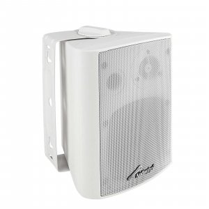 Audiopipe ODP423WH 4" Indoor/Outdoor Weatherproof Loudspeakers-White-Pair