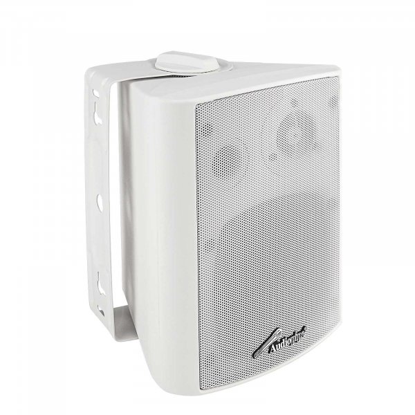 Audiopipe ODP423WH 4" Indoor/Outdoor Weatherproof Loudspeakers-White-Pair