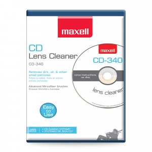 Maxell 190048 Maxlink Pro CD/DVD CD-340 Laser Lens Cleaner