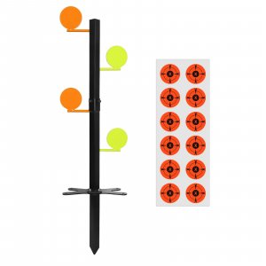 Highwild Dueling Tree for .22 Rimfire with Detachable Three-Section Design - Ground-Insertable