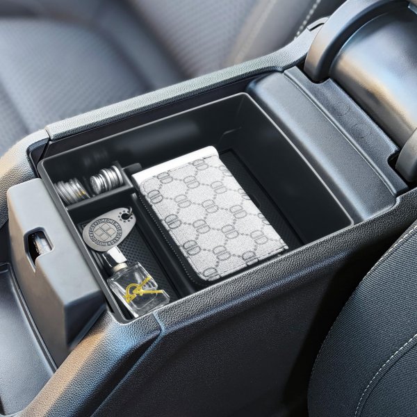 HGWEI Center Console Organizer for GMC Acadia 2017-2023 Accessories, Black