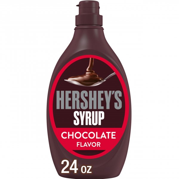 HERSHEY'S Chocolate Flavored Syrup Bottle, 24 oz