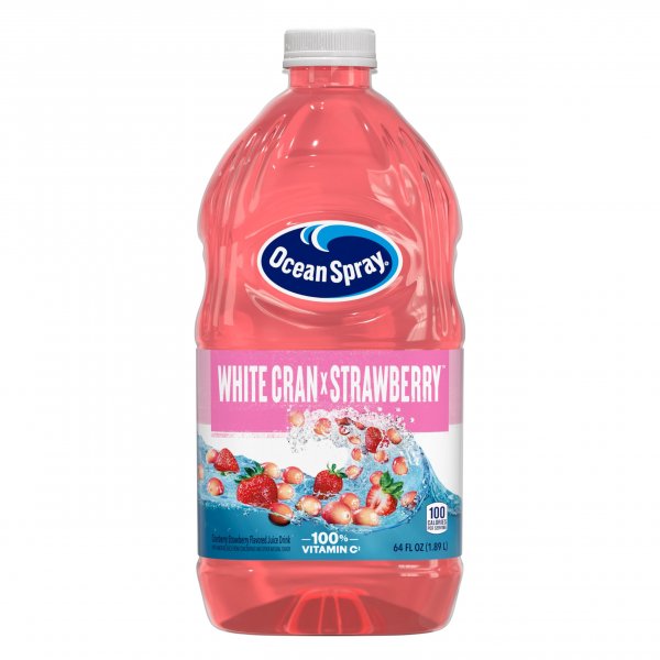 Ocean Spray® White Cran-Strawberry Juice Drink, 64 Fl Oz Bottle (Pack of 1)