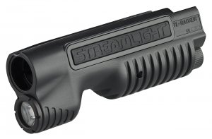 Streamlight 69600 TL-Racker 1,000-Lumen 20,000-Candela Tactical Integratd Forend Weapon Light with Ambidextrous Controls for Mossberg 500/590 Models Only, Black